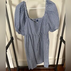 Blue Gingham Dress